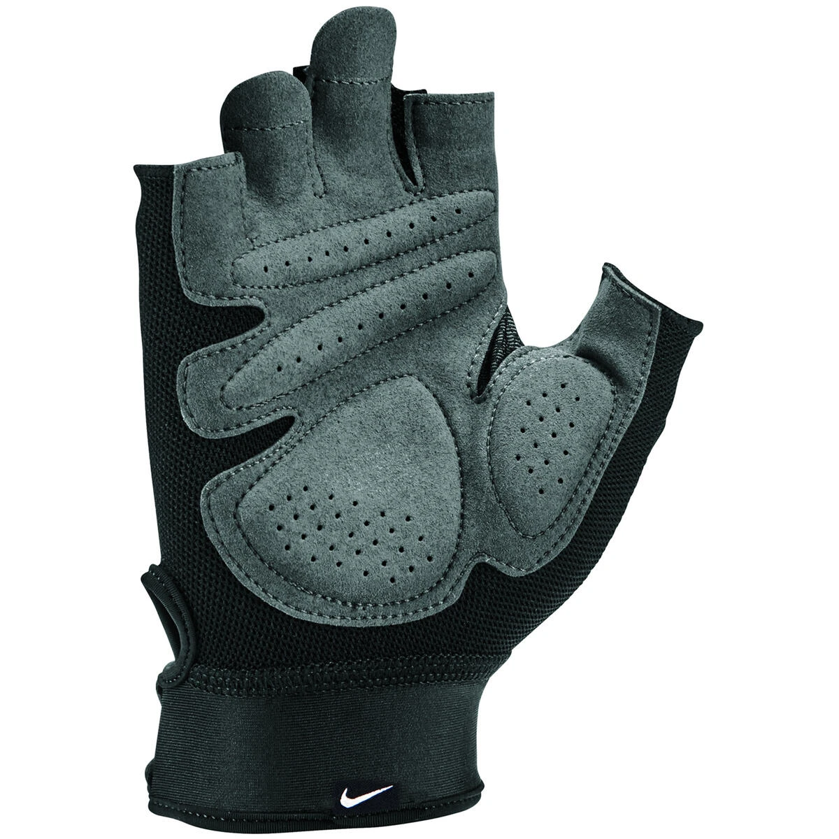 NIKE MENS ULTIMATE HEAVYWEIGHT FITNESS GLOVE BLACK LARGE 5 NIKE MENS ULTIMATE HEAVYWEIGHT FITNESS GLOVE BLACK LARGE - Image 3