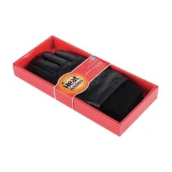 Mens Black Winter Fleece Lined Thermal Leather Gloves 5 Mens Black Winter Fleece Lined Thermal Leather Gloves -Outdoor Climbing Shop k9850b4c8aa6bac37b86370f2b374924d