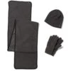 Craghoppers Unisex Adult Hat And Gloves Set (Black Pepper) -Outdoor Climbing Shop ka65ebfd1a4b31dde81f580315810b7cd