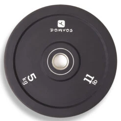 Weightlifting Bumper Disc 5 Kg - Inner Diameter 50 Mm