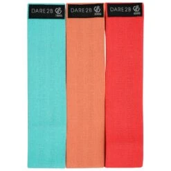 Dare 2b Circle Resistance Band (Pack Of 3) (Blue/Red/Light Orange)