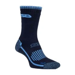 2 Pairs Ladies Breathable Cotton Walking Socks With Arch Support