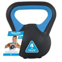 Azure 4kg Vinyl Kettlebell -Outdoor Climbing Shop kb36ecd453e580585e56f44a881eac85d