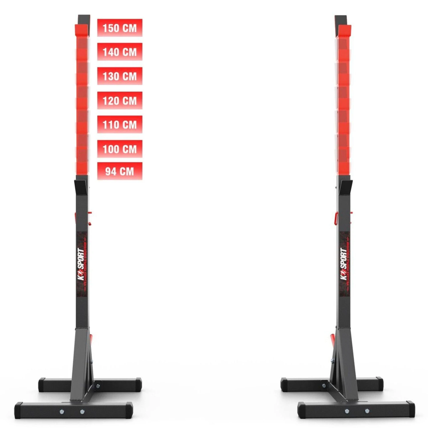 Heavy Duty Adjustable Barbell Squat Rack Bench Press 7 Heavy Duty Adjustable Barbell Squat Rack Bench Press - Image 5