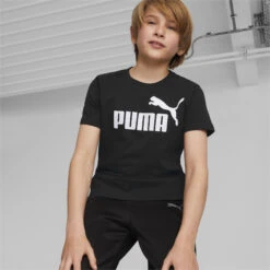 PUMA Kids Essentials Logo Youth Tee T-Shirt 16 PUMA Kids Essentials Logo Youth Tee T-Shirt -Outdoor Climbing Shop kbc40885f0b162ec48994a88e55664e61