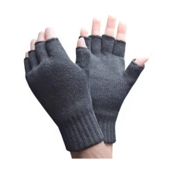 Mens Winter Warm 3.2 TOG Fleece Lined Fingerless Gloves -Outdoor Climbing Shop kc74ea1d5ea1d405fe2268f2945024b86