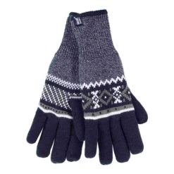 Mens Nordic Fairisle Knitted Fleece Lined Winter Thermal Gloves -Outdoor Climbing Shop kc7539d97161bfb5618e82f0fceddb0f7