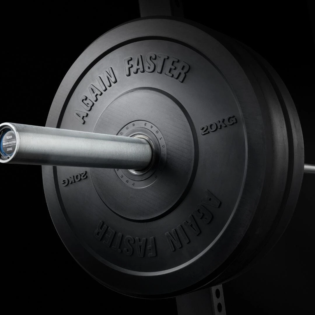 Again Faster® Virgin Rubber Bumper Plates 20kg (Pair) 6 Again Faster® Virgin Rubber Bumper Plates 20kg (Pair) - Image 4