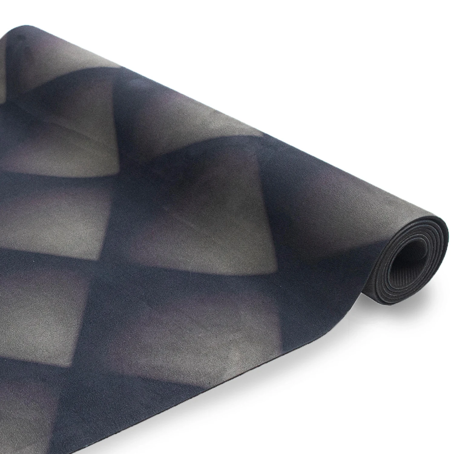 Myga Black Luxurious Vegan Suede Yoga Mat 6 Myga Black Luxurious Vegan Suede Yoga Mat - Image 4