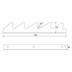 Wall Mounted Bracket For 5 Barbells Space Saving Storage -Outdoor Climbing Shop kd122de3007e622eb0387b87b188ec884