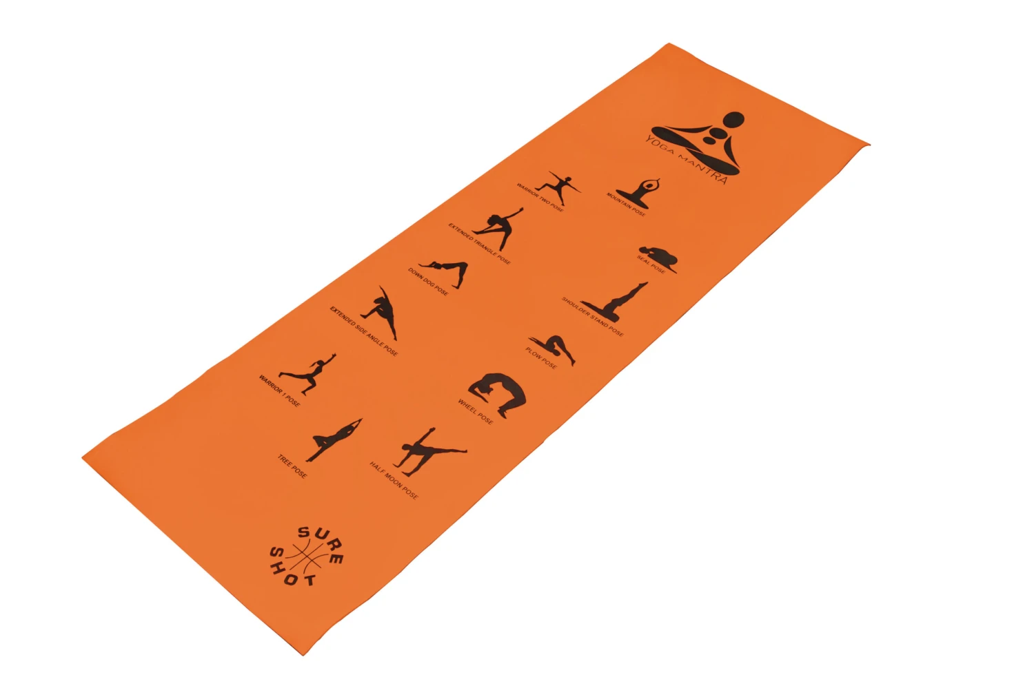 Sure Shot Yoga Mat Orange 3 Sure Shot Yoga Mat Orange