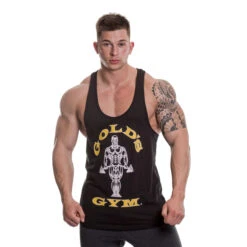 Men's Gold's Gym Muscle Joe Print Premium Stringer Vest -Outdoor Climbing Shop kdd818735f6699b10a75f420830c5de9c