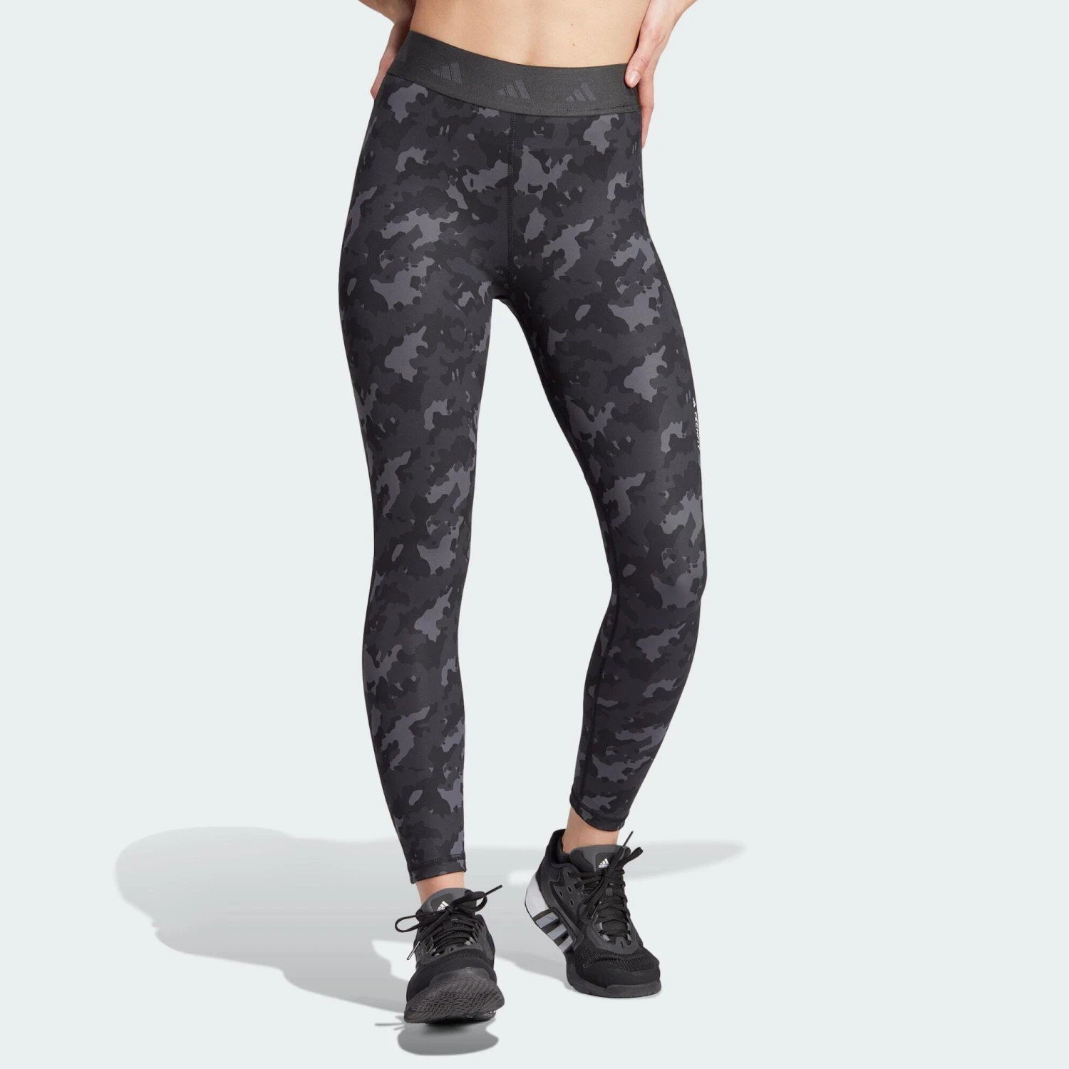 ADIDAS Techfit Camo 7/8 Leggings 3 ADIDAS Techfit Camo 7/8 Leggings