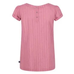 Regatta Womens/Ladies Jaelynn Dobby Cotton TShirt (Pastel Lilac) -Outdoor Climbing Shop ke330e5bb650d7fe1214ad80562ee80bd