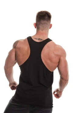 Men's Gold's Gym Muscle Joe Print Premium Stringer Vest -Outdoor Climbing Shop ke3c8c9774da560a215d9af4b17dafc3e