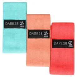Dare 2b Circle Resistance Band (Pack Of 3) (Blue/Red/Light Orange) -Outdoor Climbing Shop kea02e8fa145bce3e9e8d6fbdb5bf2026
