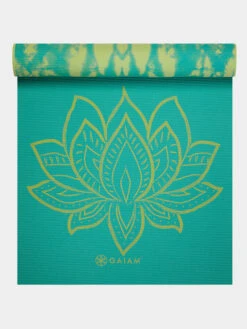 Gaiam Turquoise Premium Reversible Lotus Yoga Mat 6mm 15 Gaiam Turquoise Premium Reversible Lotus Yoga Mat 6mm -Outdoor Climbing Shop keccfc3d75a1377e255ed330c361c21f6