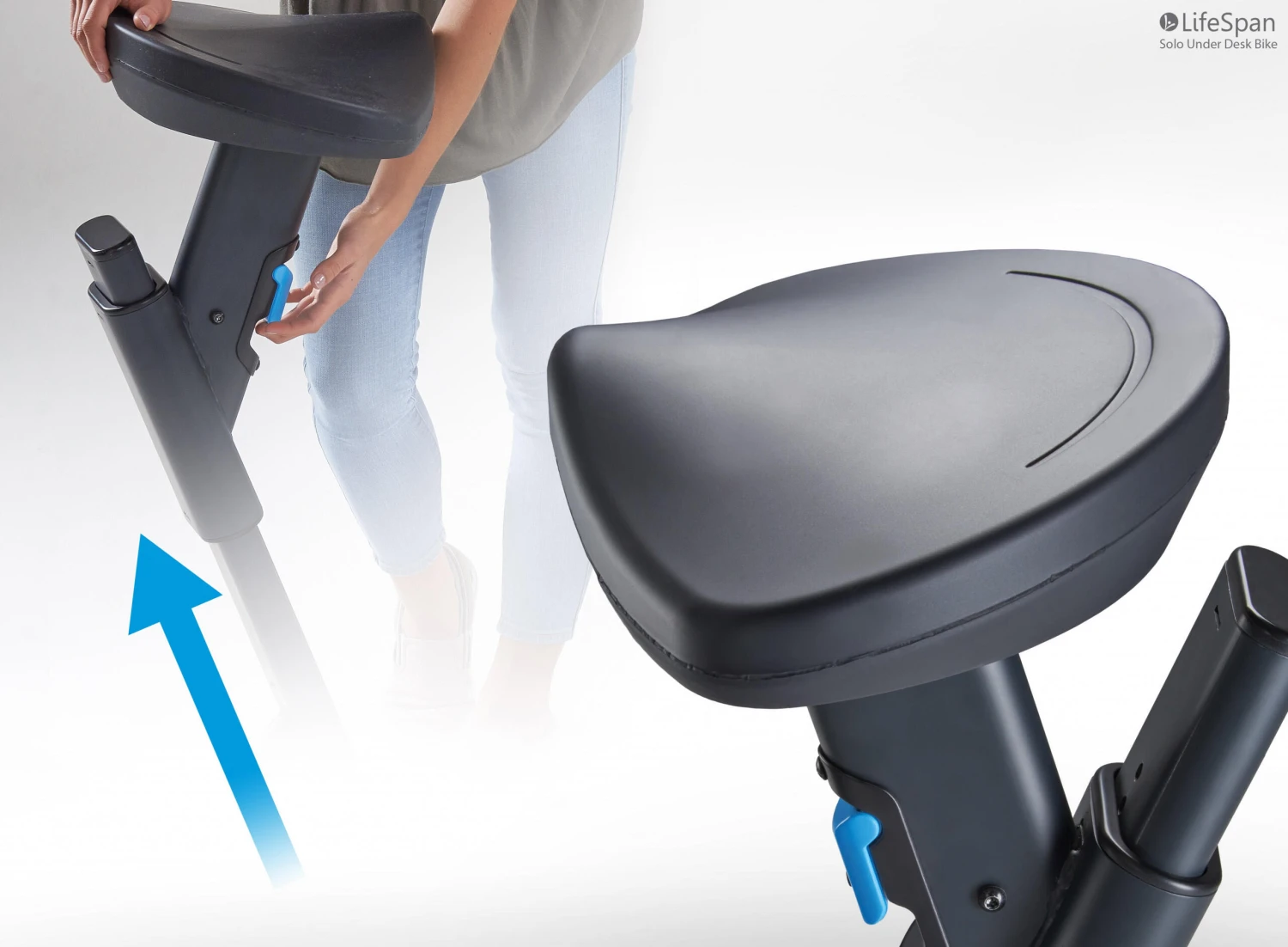 LifeSpan Fitness Workplace Under Desk Bike SOLO 5 LifeSpan Fitness Workplace Under Desk Bike SOLO - Image 3