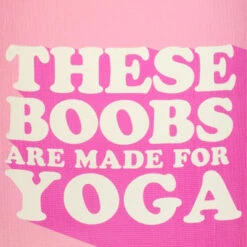 Breast Cancer Awareness Charity CoppaFeel! Yoga Boobs Mat -Outdoor Climbing Shop kfc407116237698d3079d4fbdcfd1096f